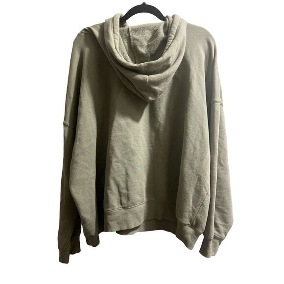 ✨ABOUND STRIPED SZ 1X HOODIE IN GREEN HEDGE✨ - Picture 4 of 6